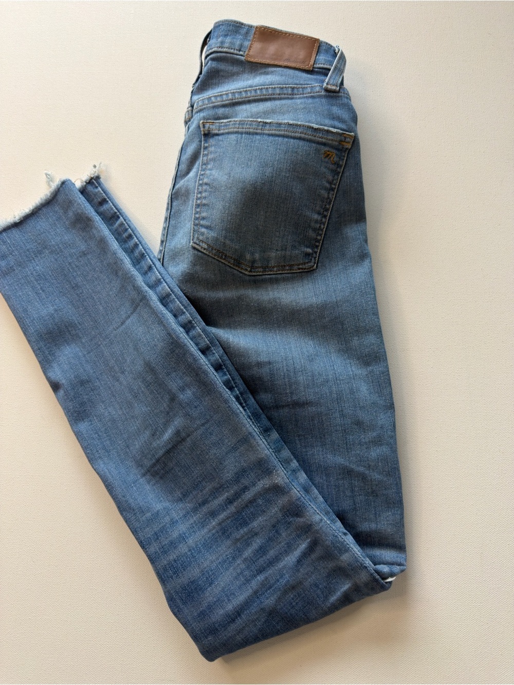 EUC Women's Madewell 9" High Rise Skinny Jeans Size 25x28" Inseam (KB7)